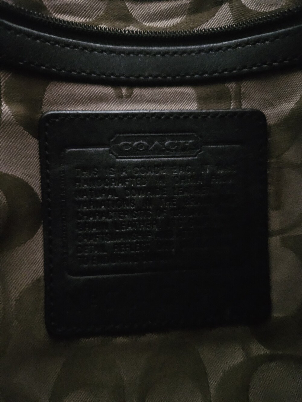 Vintage Coach 9188 Leather Legacy Soho Crossbody Purse - Picture 14 of 14